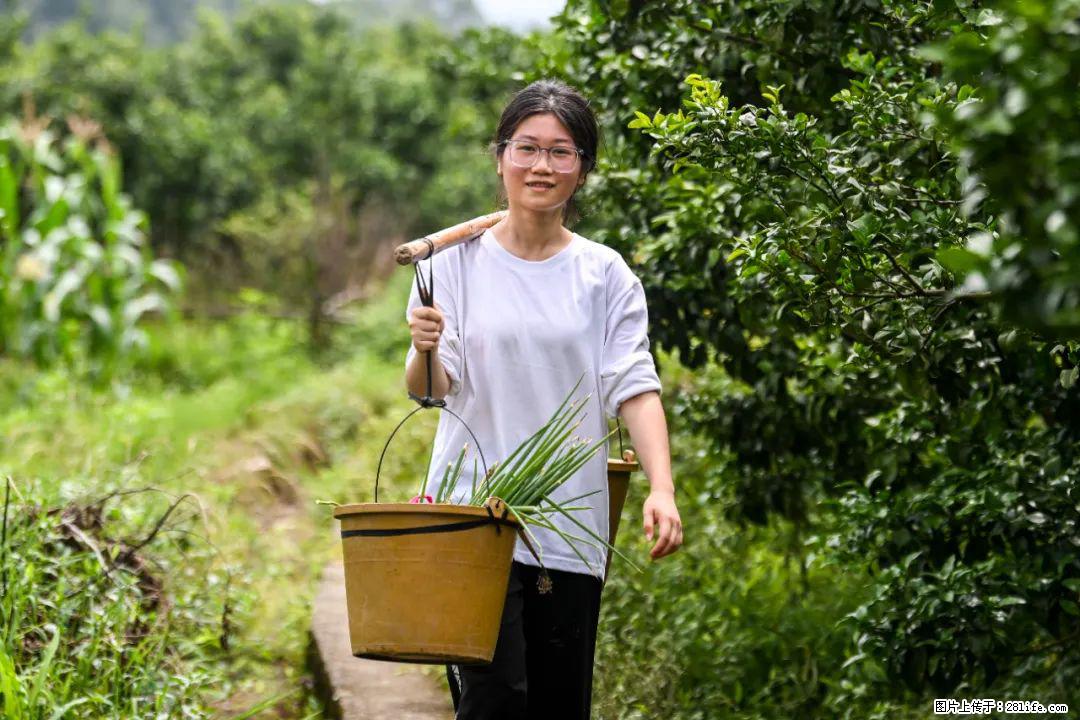 全网追的“扁担女孩”，找了一份暑假工，时薪12元 - 葫芦岛生活资讯 - 葫芦岛28生活网 hld.28life.com