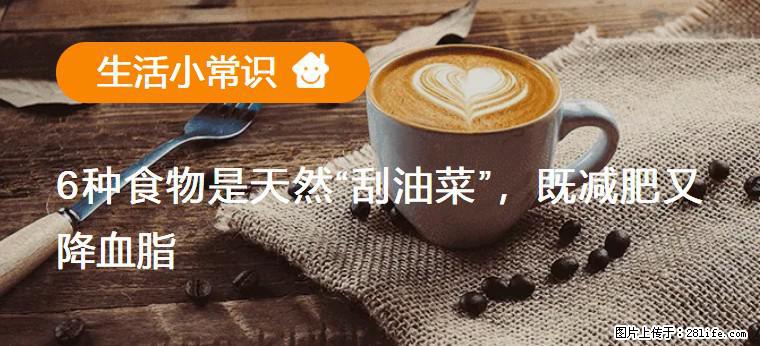 【生活小常识】6种食物是天然“刮油菜”，既减肥又降血脂 - 葫芦岛生活资讯 - 葫芦岛28生活网 hld.28life.com